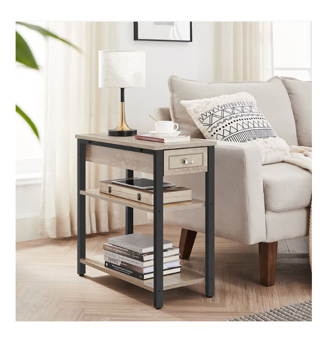 Úzký stolek se zásuvkou LET313B02