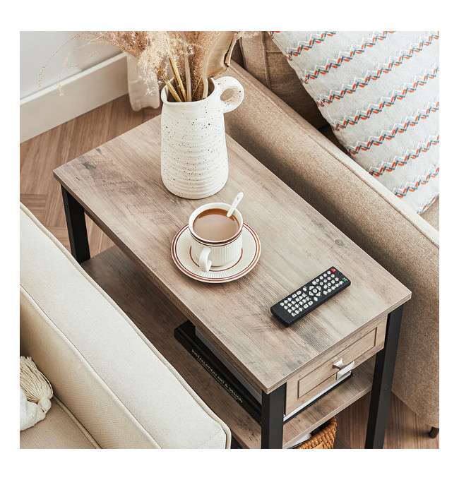 Úzký stolek se zásuvkou LET313B02