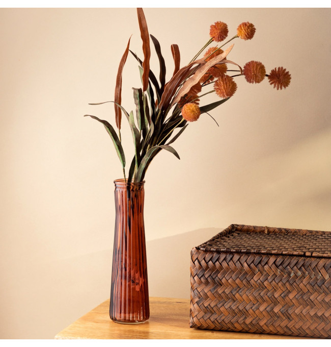 Váza AMILY 753022 hnědá