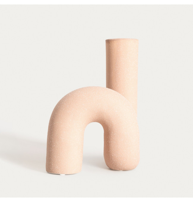 Váza TWIST béžová 752605