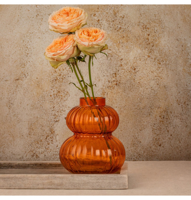 Váza VIAS oranžová 753008