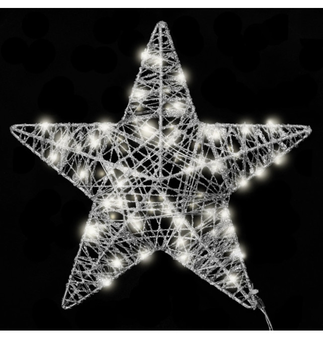 Vánoční dekorace LED Hvězda KL-50