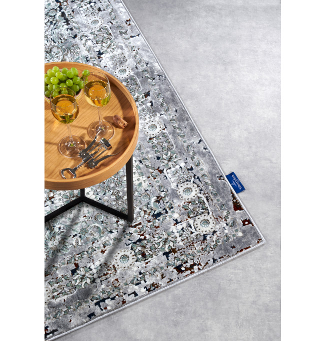 Koberec Villeroy & Boch Kollektion 1809 Helen světle šedý / vícebarevný