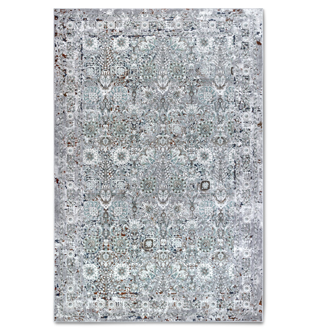 Koberec Villeroy & Boch Kollektion 1809 Helen světle šedý / vícebarevný