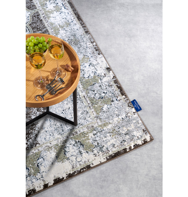 Koberec Villeroy & Boch Kollektion 1809 Roger hnědý / vícebarevný