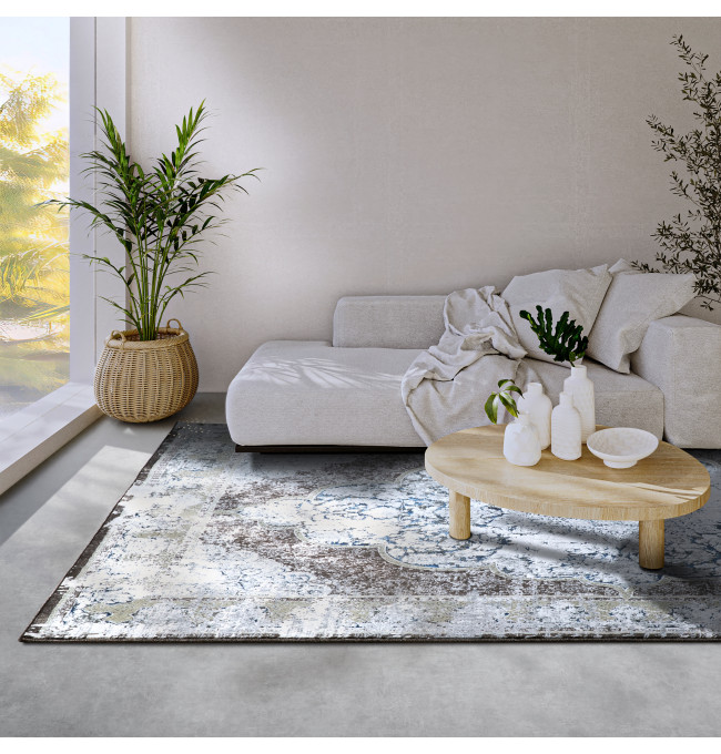 Koberec Villeroy & Boch Kollektion 1809 Roger hnědý / vícebarevný