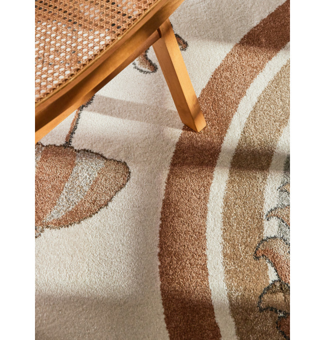 Koberec Villeroy & Boch BOHO KIDS Roar like a Lion Rainbow Party krémový