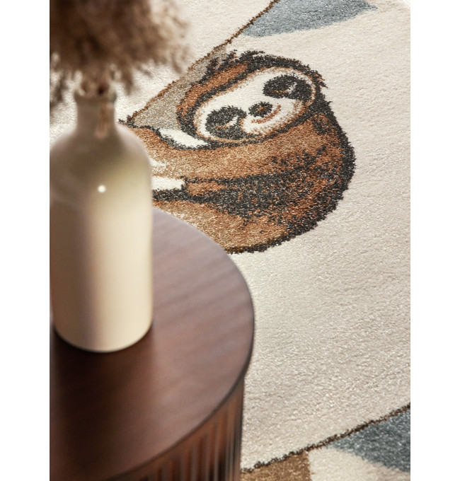 Koberec Villeroy & Boch BOHO KIDS Walk like an Elephant Rainbow Party krémový