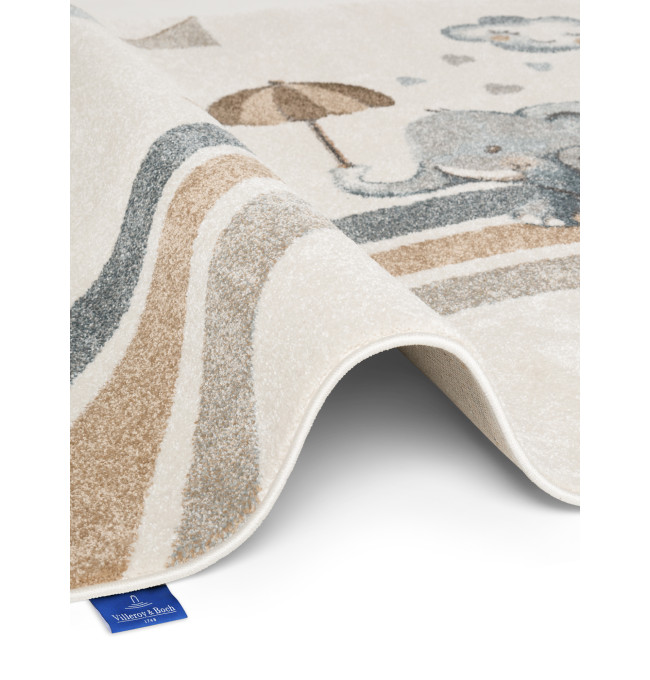 Koberec Villeroy & Boch BOHO KIDS Walk like an Elephant Rainy Party krémový