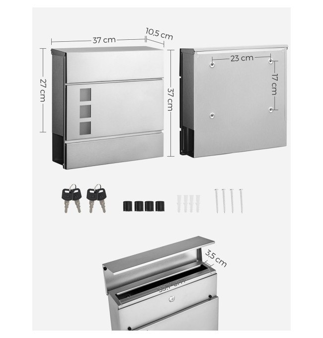 Poštovní schránka GMB052S02