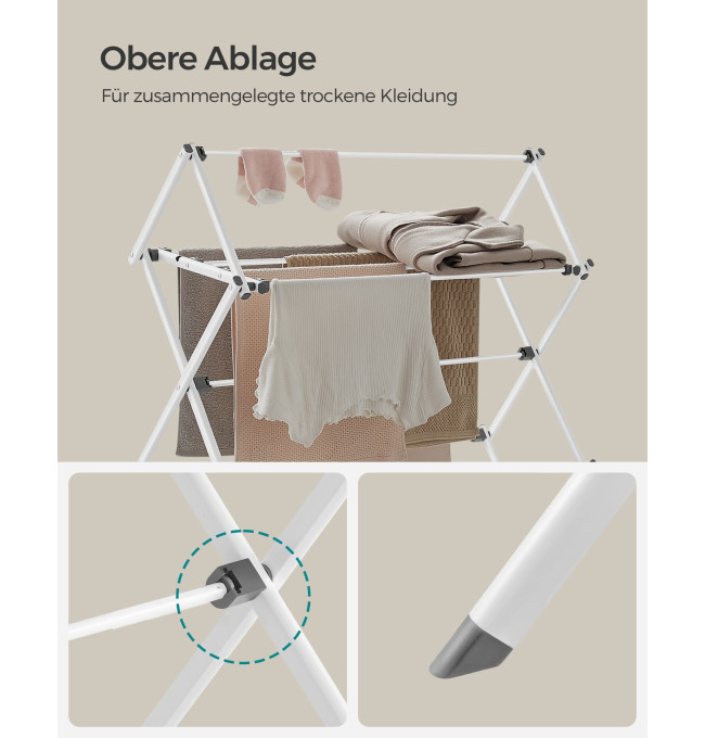 Stojací sušák na prádlo LLR770W01