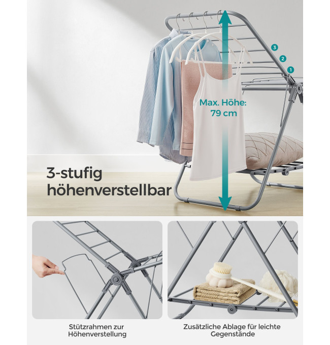 Stojací sušák na prádlo LLR504G01