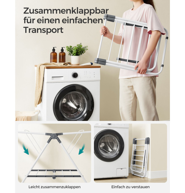 Stojací sušák na prádlo LLR504W01