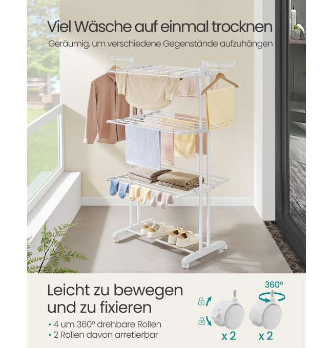 Stojací sušák na prádlo LLR701W03