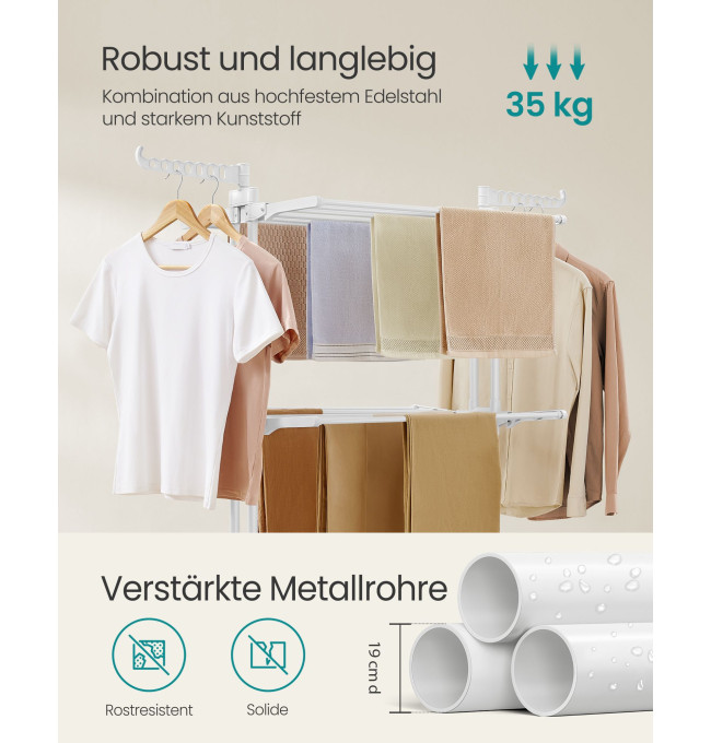 Stojací sušák na prádlo LLR701W03