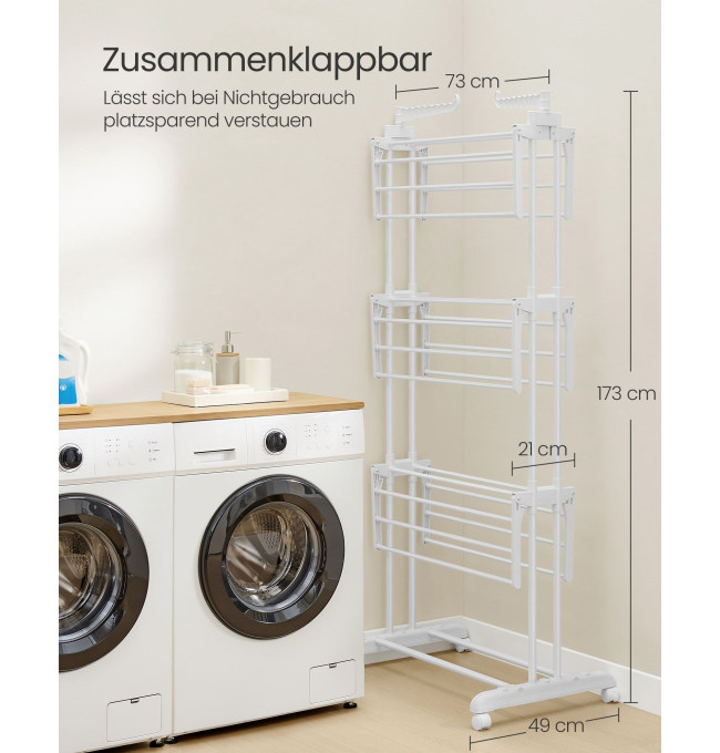 Stojací sušák na prádlo LLR701W03