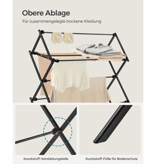 Stojací sušák na prádlo LLR770B01