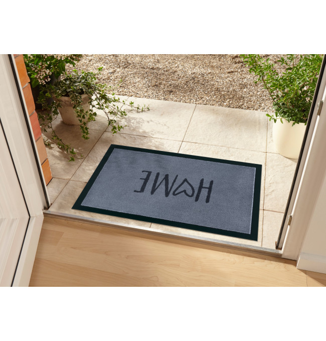 Rohožka Hanse Home With writting šedá / antracitová