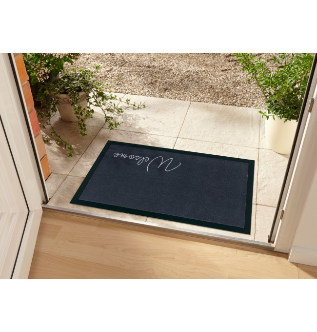 Rohožka Hanse Home With writting antracitová