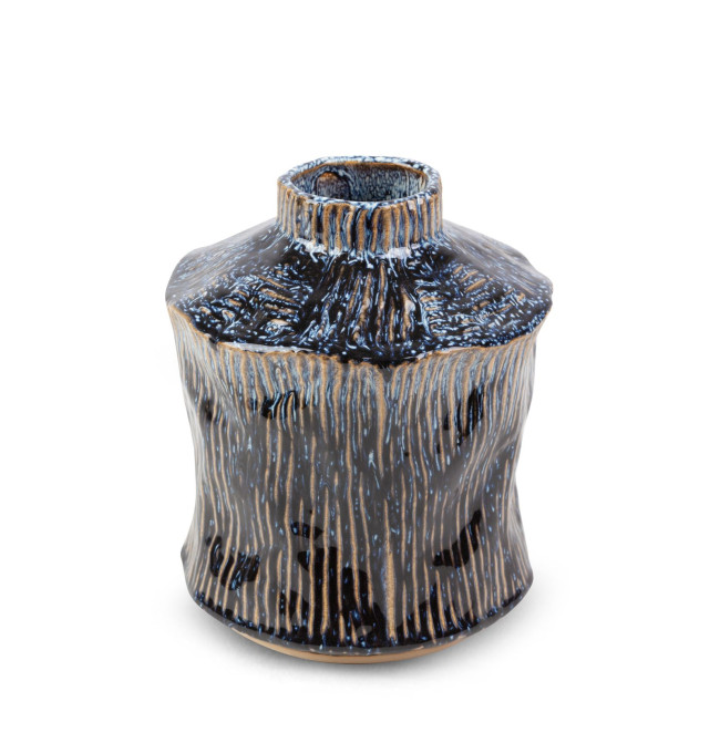 Váza ALDA 04 granátová / béžová