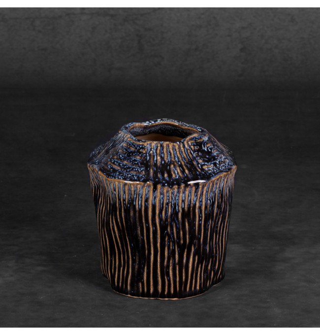 Váza ALDA 05 granátová / béžová