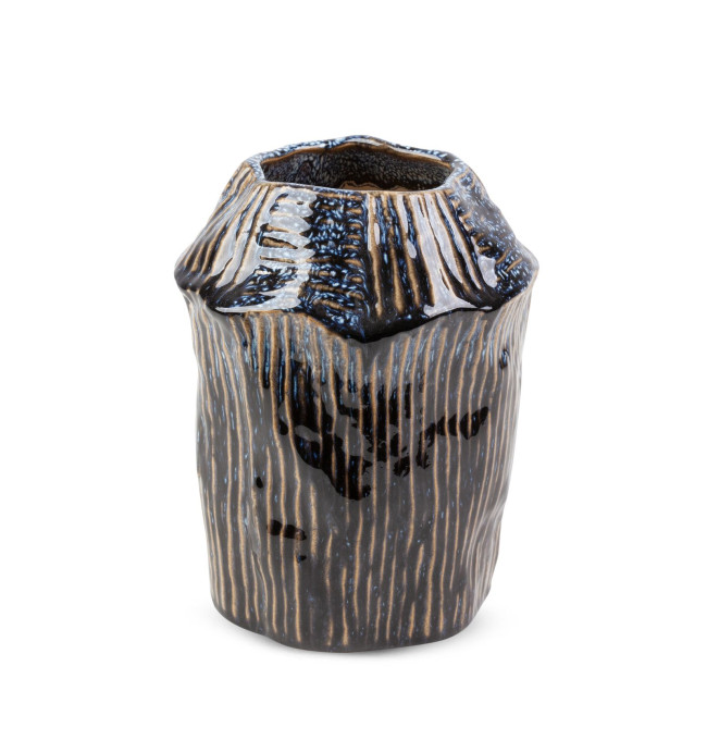 Váza ALDA 06 granátová / béžová