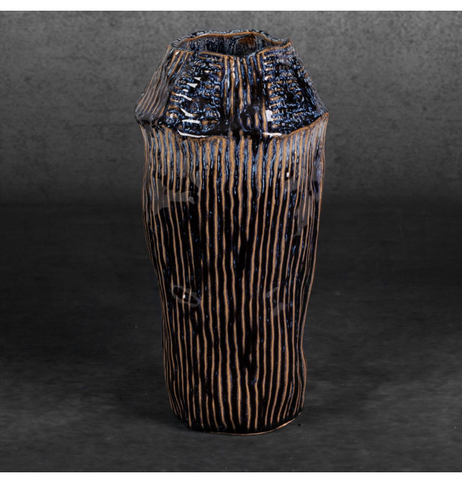 Váza ALDA 07 granátová / béžová