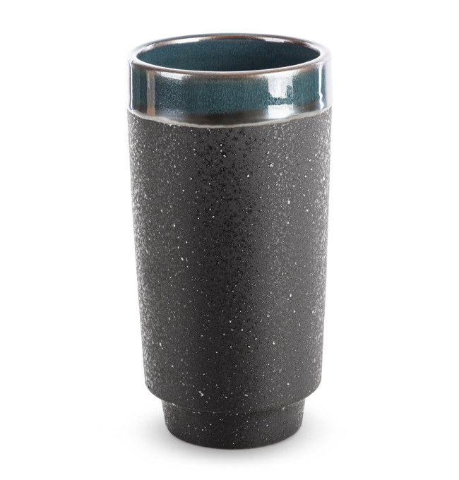 Váza HANI 01 zelená / černá