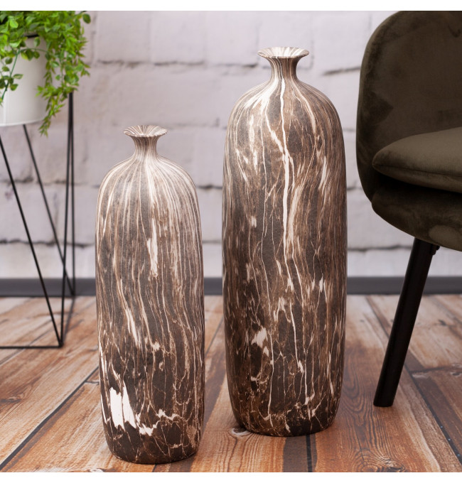 Váza MARIKA 01 hnědá