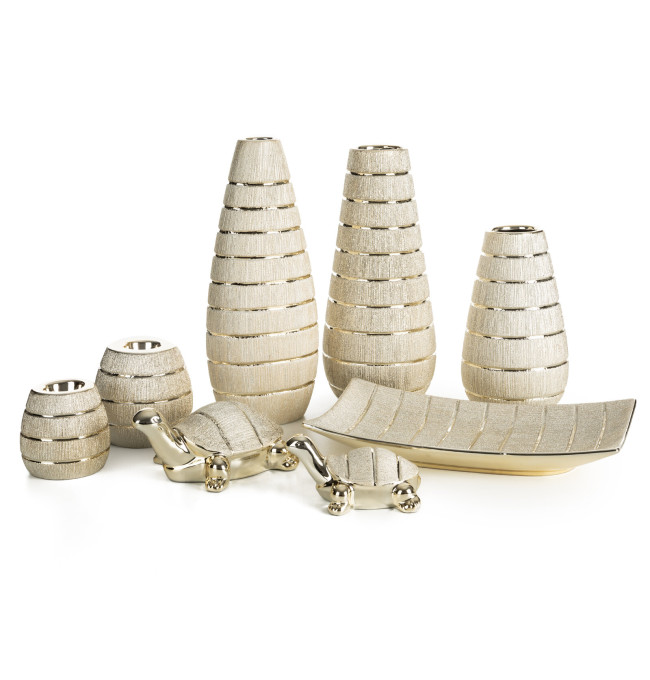 Váza MELINDA 01 šampaňské