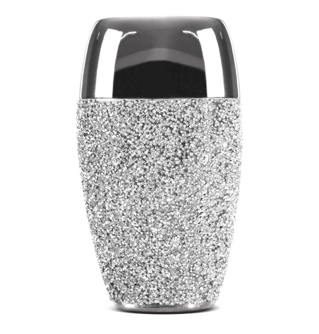 Váza PALMERA 02 stříbrná