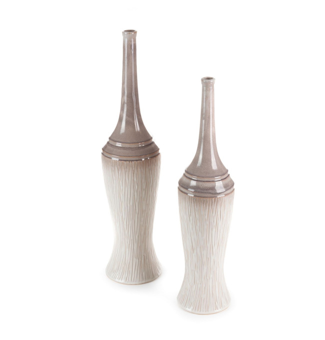 Váza ROSINA 02 krémová