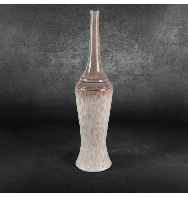 Váza ROSINA 02 krémová