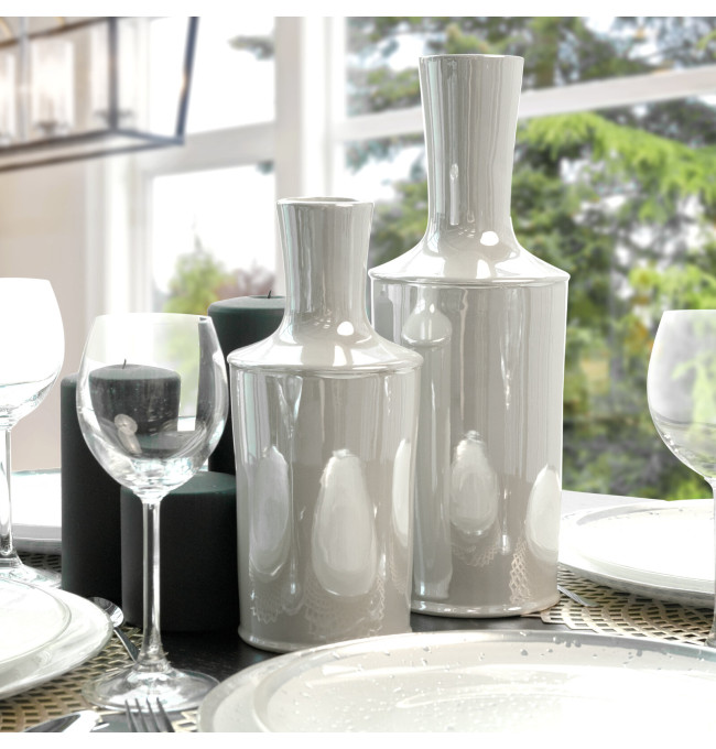 Váza SIMONA3 02 perlová