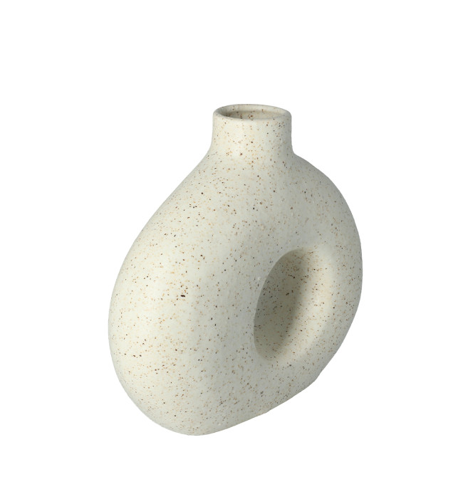 Váza NOVO krémová AW22 814179