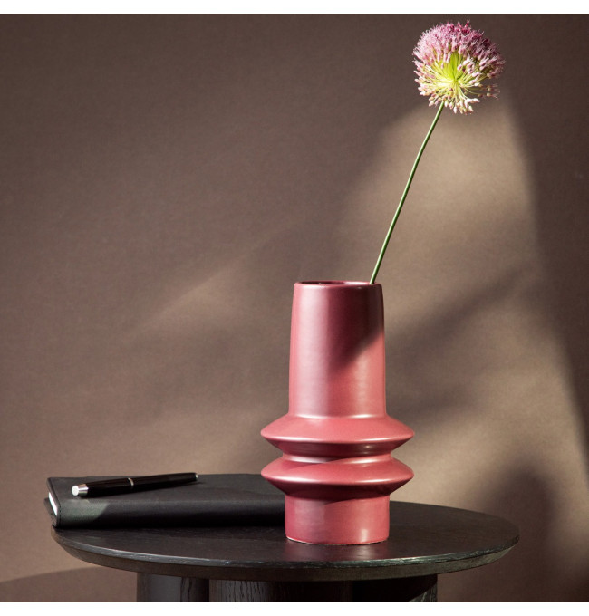 Váza SONLUNE bordó 751455