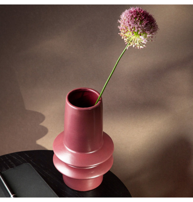 Váza SONLUNE bordó 751455