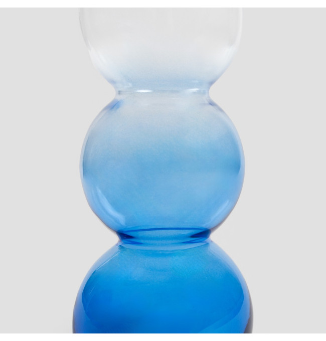 Váza VAZIA průsvitná / modrá 726804