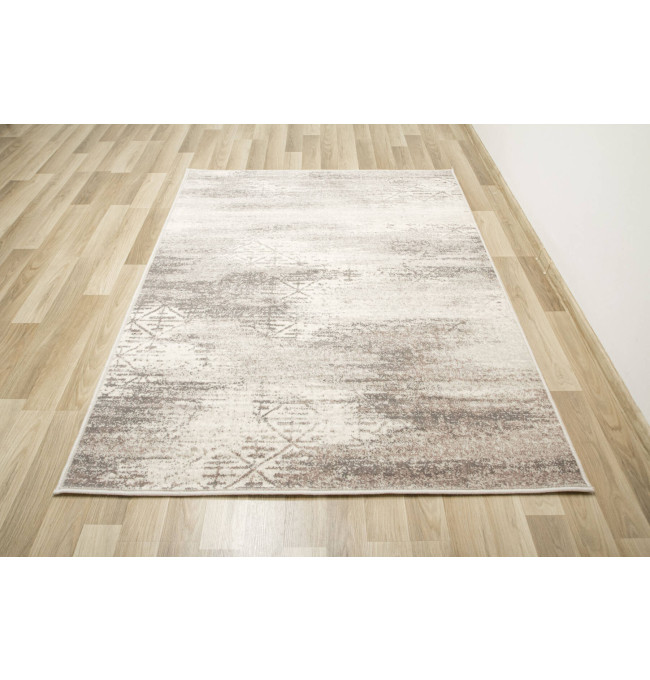 Koberec Dywilan Raw 4 Silver šedý / krémový
