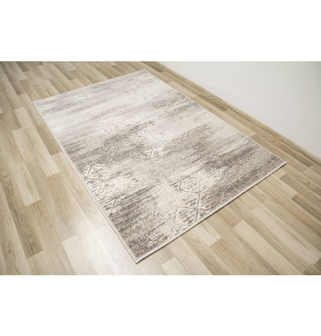 Koberec Dywilan Raw 4 Silver šedý / krémový