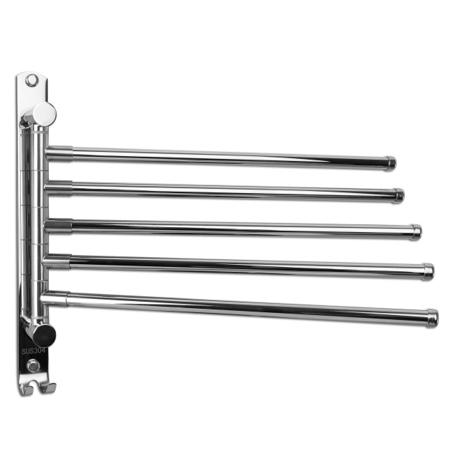 Věšák na ručníky ONTI chromový