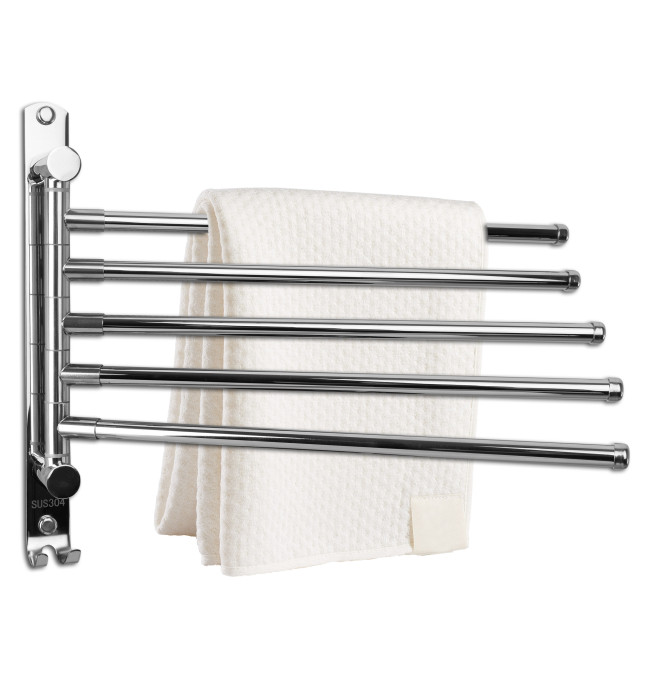 Věšák na ručníky ONTI chromový