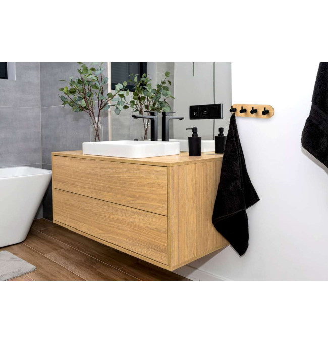 Koupelnový věšák KENDAR 4 háčky