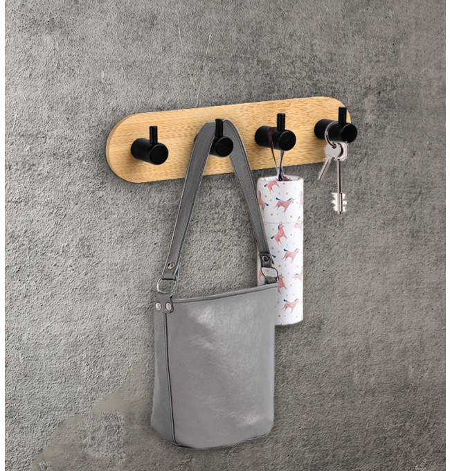 Koupelnový věšák KENDAR 4 háčky