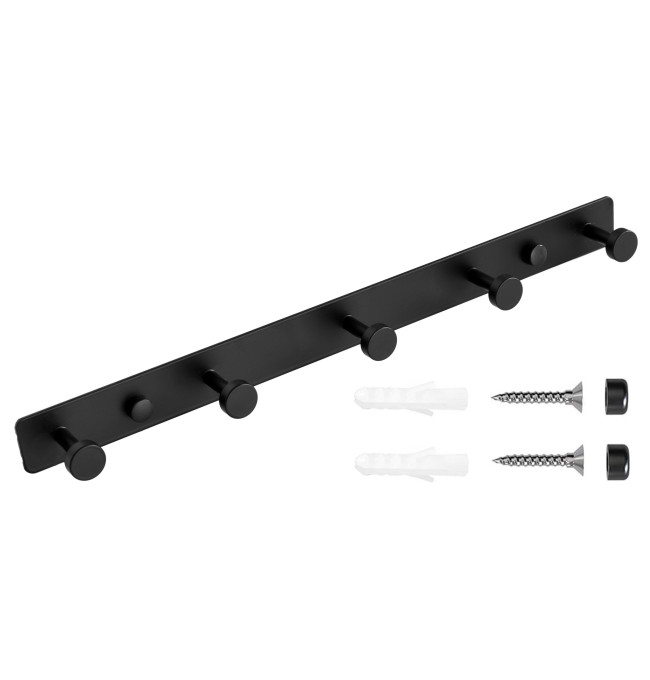 Koupelnový věšák TANGER Loft černý