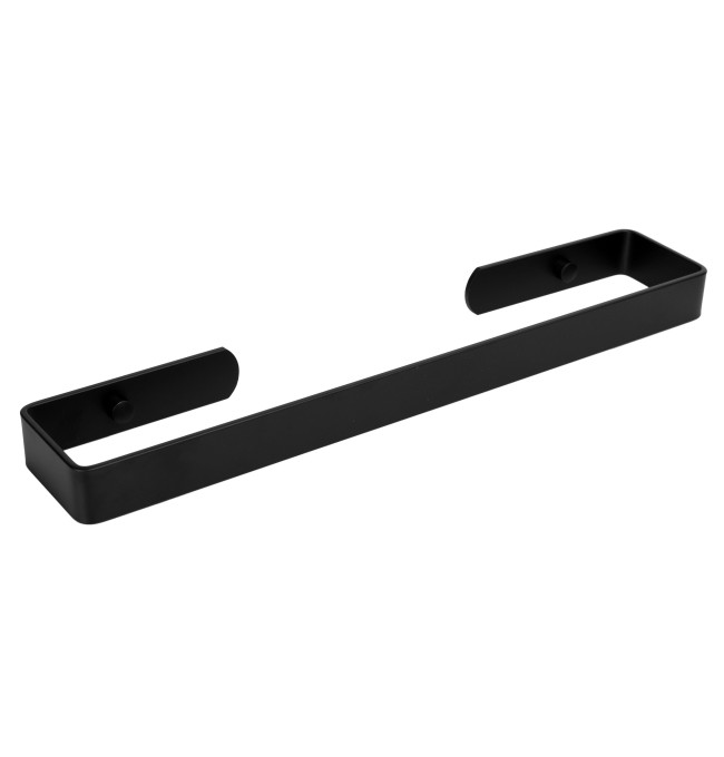 Nástěnný věšák na ručníky KASOS černý