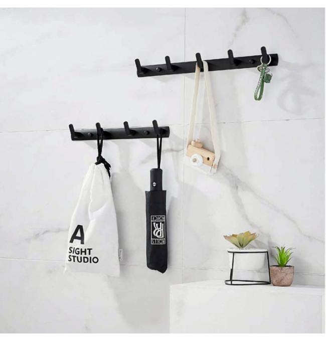 Koupelnový věšák FEZ černý