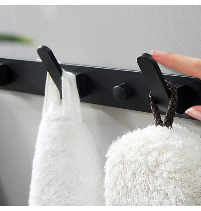 Koupelnový věšák FEZ černý