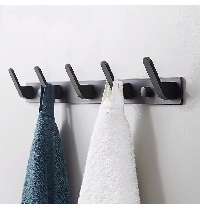 Koupelnový věšák FEZ černý