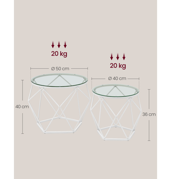 Set konferenčních stolků LGT040W01
